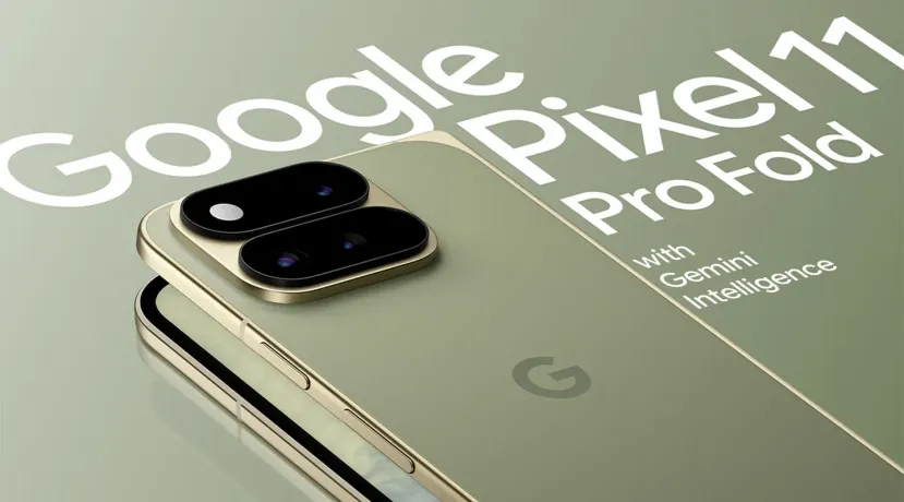 Geeknetic Evan Blass muestra el diseño del Google Pixel 11 Pro Fold antes de su lanzamiento, pantalla de 8 pulgadas y Gemini Intelligence 1