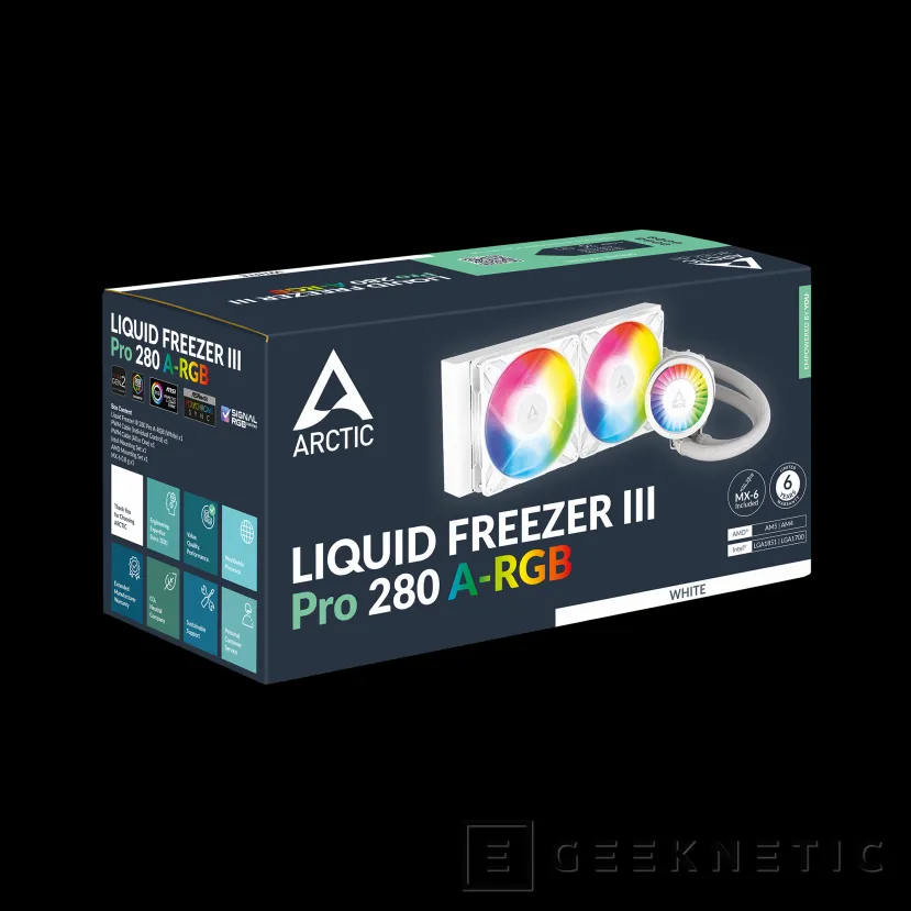 Geeknetic La Arctic Liquid Freezer III de 280 mm cae a un precio récord de 24,99 euros 6