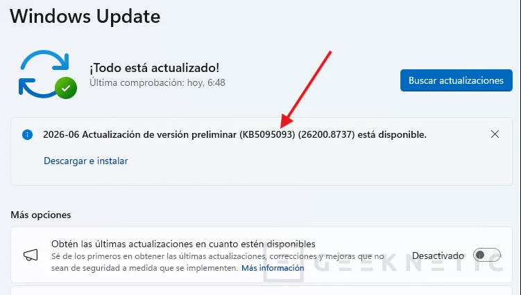 Geeknetic Microsoft corrige en Windows 11 un fallo que podía disparar el uso de almacenamiento por un archivo del sistema 1