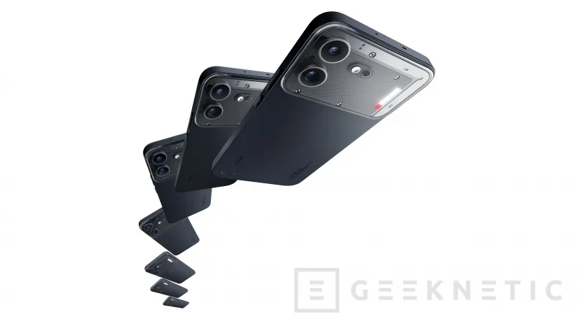 Geeknetic Nothing lanza el Phone (4b) con Snapdragon 6 Gen 4, batería de 5.200 mAh y diseño azul con Glyph Bar 2