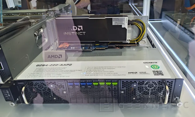 Geeknetic Las soluciones de GIGABYTE basadas en AMD llevan la refrigeración de servidores al límite de la IA 3