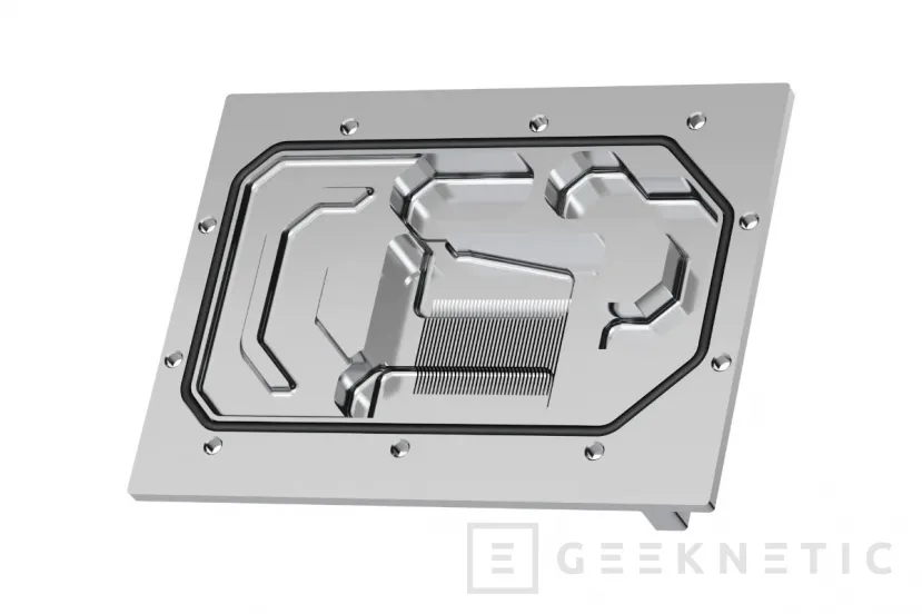 Geeknetic Alphacool diseña un bloque de agua específico para la GPU de IA Intel Arc Pro B60 3