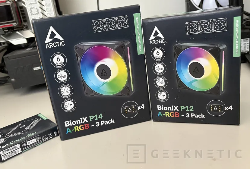 Geeknetic Arctic BioniX P12 A-RGB Review, mismo rendimiento que el P12 Pro con ARGB y montaje sin cables 1