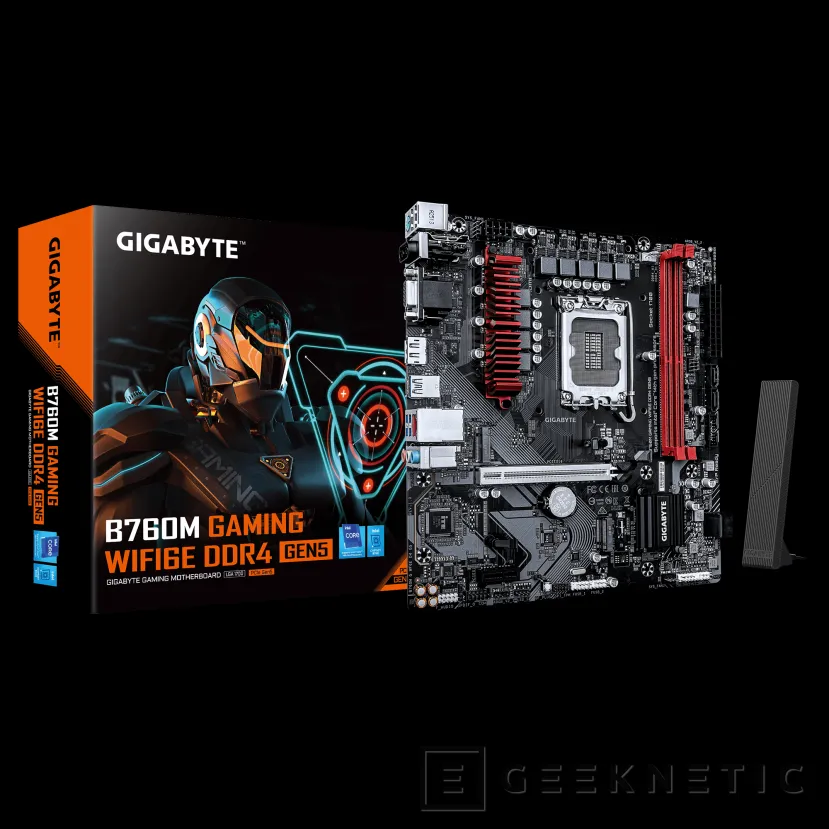 Geeknetic GIGABYTE renueva una de sus placas base para seguir usando memoria DDR4 con tarjetas PCIe 5.0 1