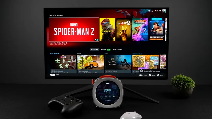 Geeknetic El Piston V es un MiniPC para juegos con arranque dual Bazzite y Windows 11 con un AMD Ryzen AI 9 365 1