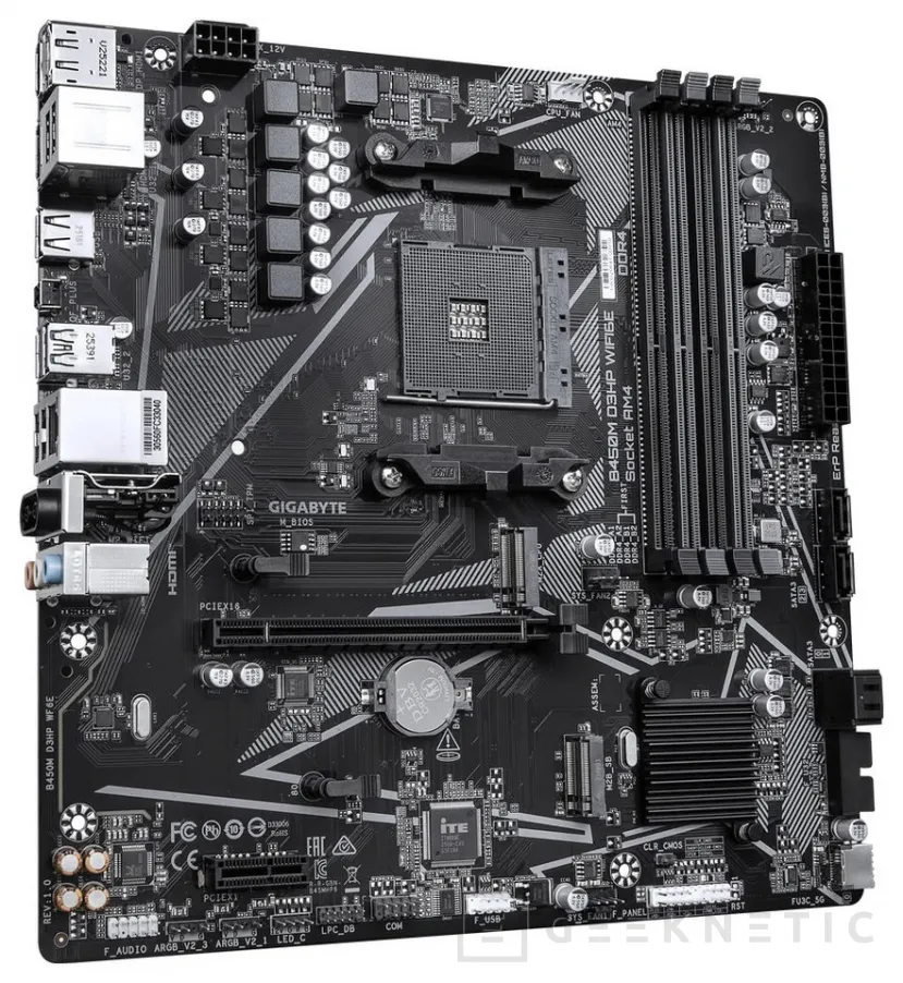 Geeknetic igabyte lanza dos placas B450 nuevas para AM4 con Q-Flash Plus y hasta 128 GB de DDR4 1