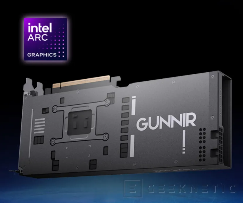 Geeknetic La GPU profesional GUNNIR Arc Pro B65 llega al mercado chino con 20 núcleos Xe2 y 32 GB de VRAM por unos 1.150 euros al cambio 3