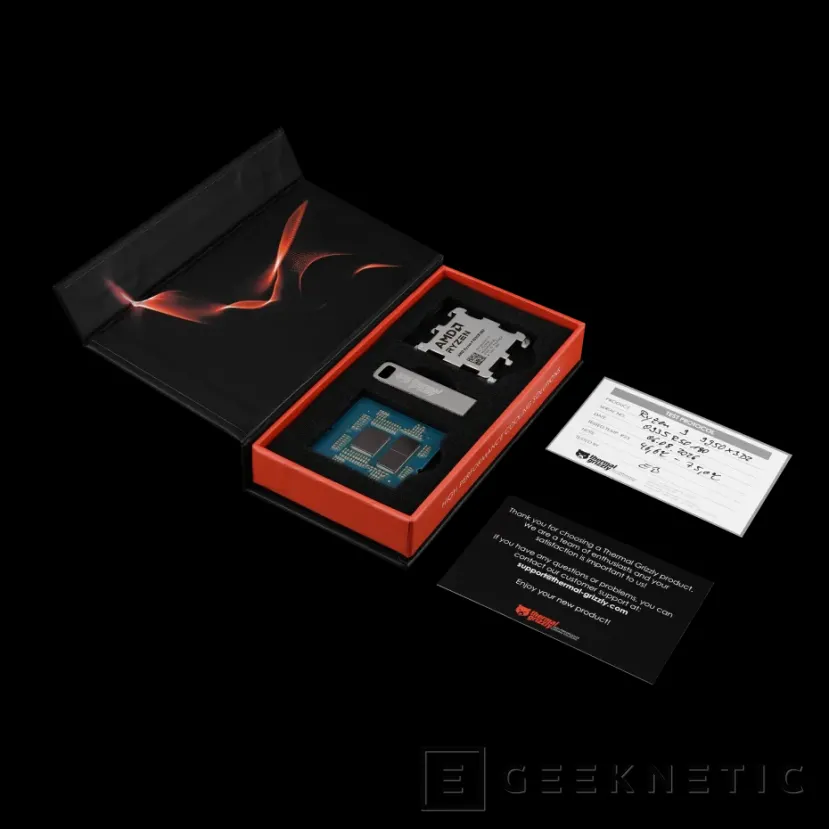 Geeknetic Thermal Grizzly pone a la venta el AMD Ryzen 9 9950X3D2 Dual Edition con delid de fábrica y 2 años de garantía 3