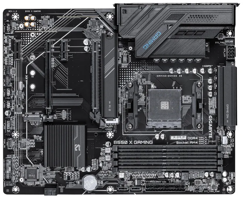Geeknetic GIGABYTE fija el precio de la B550 X Gaming por debajo de los 150 dólares y detalla su equipamiento completo 2