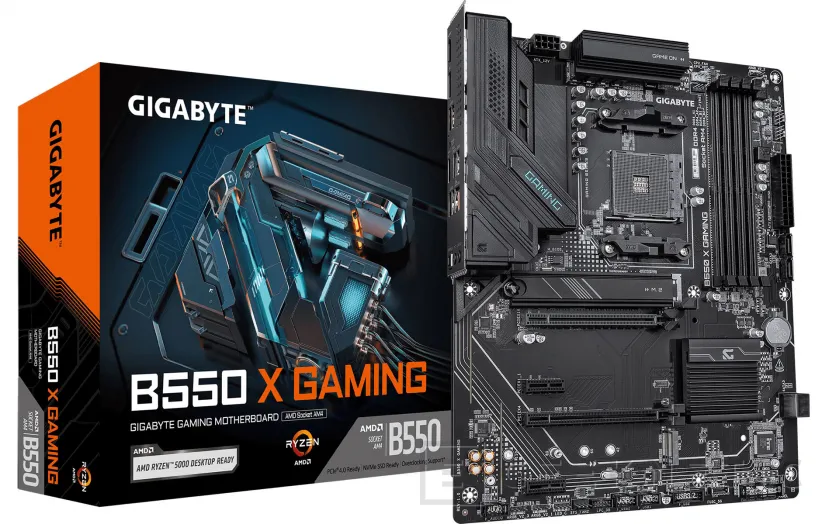 Geeknetic GIGABYTE fija el precio de la B550 X Gaming por debajo de los 150 dólares y detalla su equipamiento completo 1
