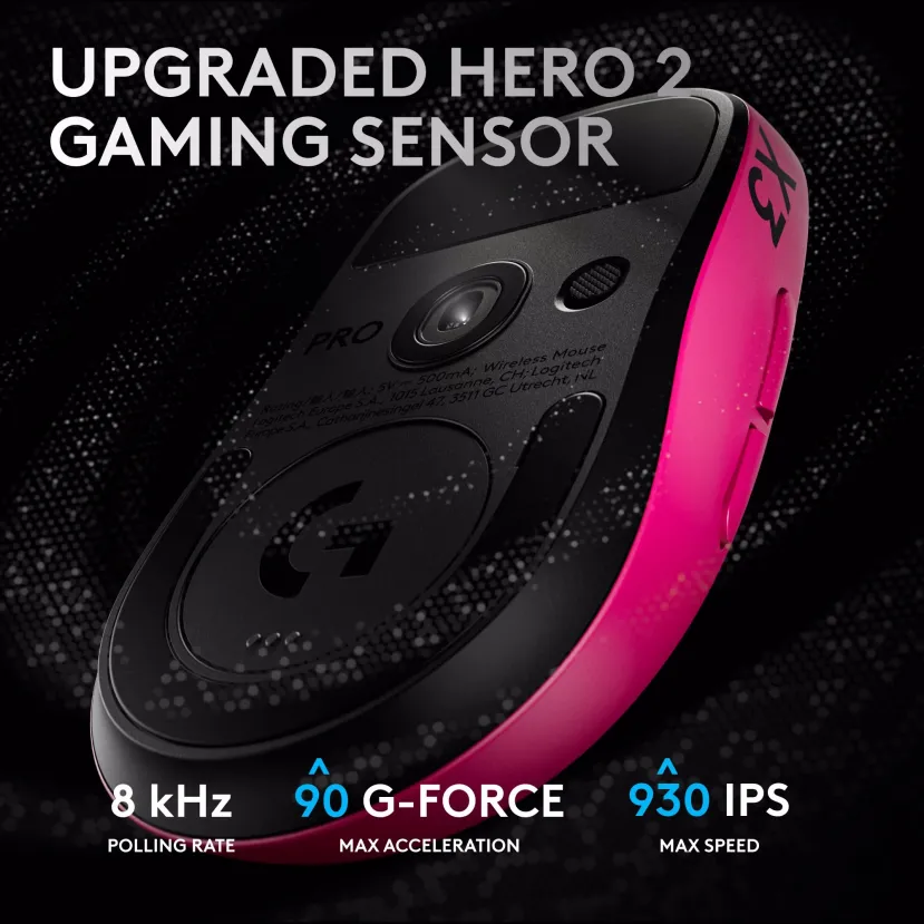Geeknetic Filtrado el nuevo Logitech G Pro X3 Superstrike: 61 gramos, batería reemplazable y sensor Hero 2 de 48.000 DPI 4