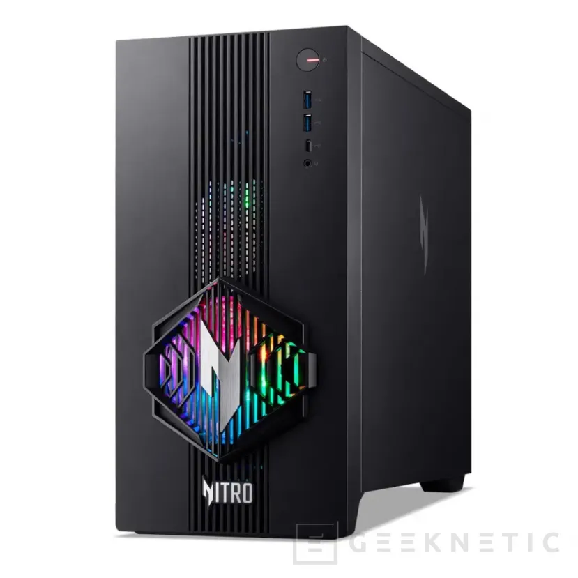 Geeknetic Acer lanza el Nitro 30, un PC gaming de 28 litros con Radeon RX 9070 XT y Ryzen 7 8700F 1