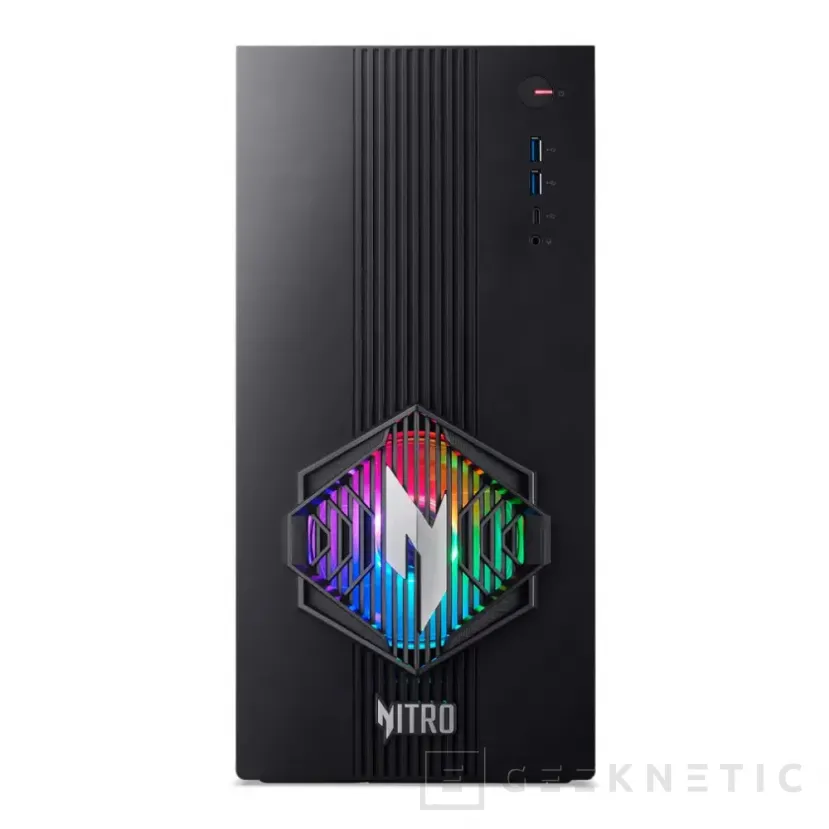 Geeknetic Acer lanza el Nitro 30, un PC gaming de 28 litros con Radeon RX 9070 XT y Ryzen 7 8700F 2