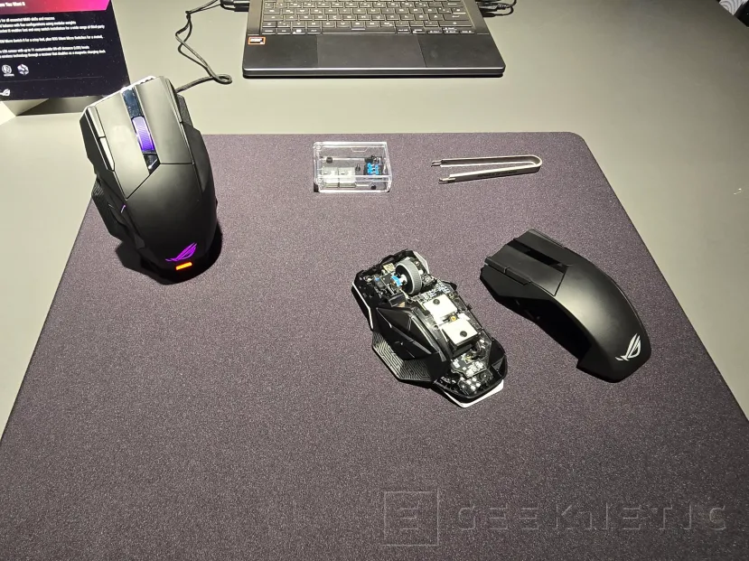 Geeknetic ASUS ROG estrena los Gladius IV ACE con 8K y 65.000 DPI y recupera el SPATHA X 65K con 12 botones programables 5