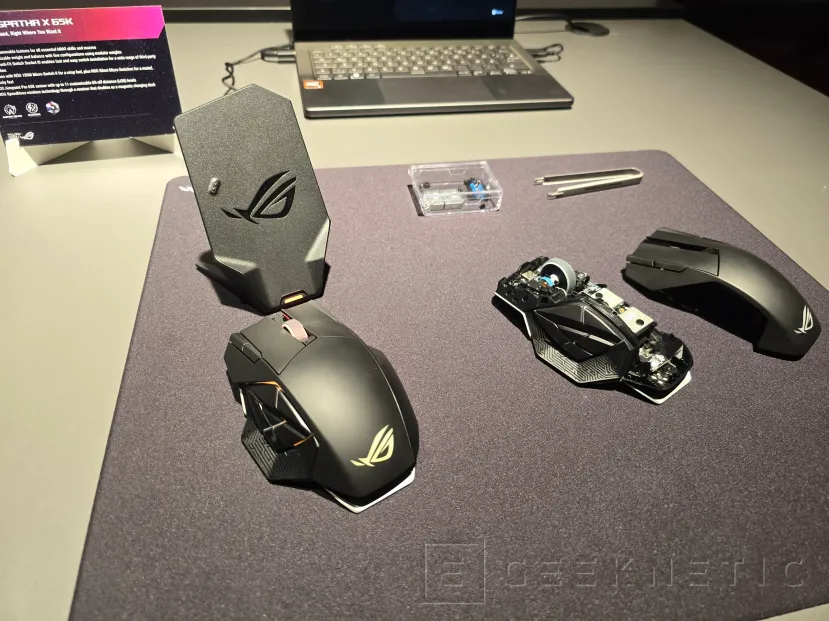 Geeknetic ASUS ROG estrena los Gladius IV ACE con 8K y 65.000 DPI y recupera el SPATHA X 65K con 12 botones programables 6