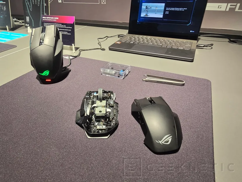Geeknetic ASUS ROG estrena los Gladius IV ACE con 8K y 65.000 DPI y recupera el SPATHA X 65K con 12 botones programables 7