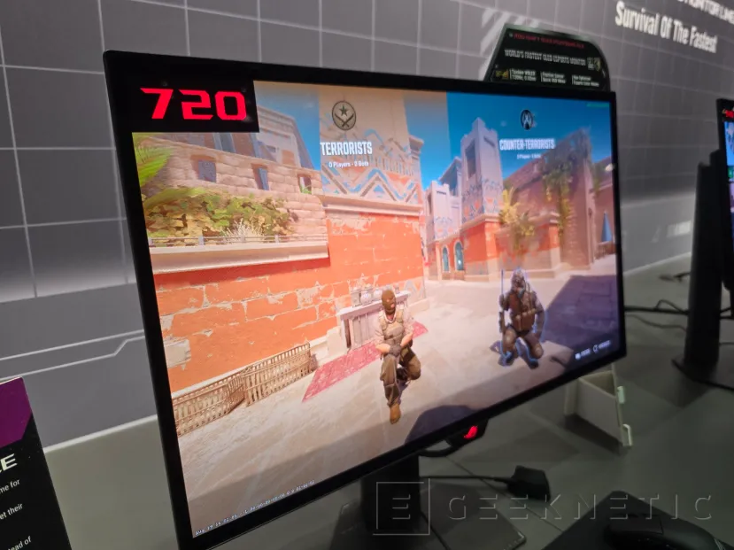 Geeknetic ASUS ROG Swift OLED PG259QWS Ace: 720 Hz para coronarse como el monitor OLED más rápido del mundo 2