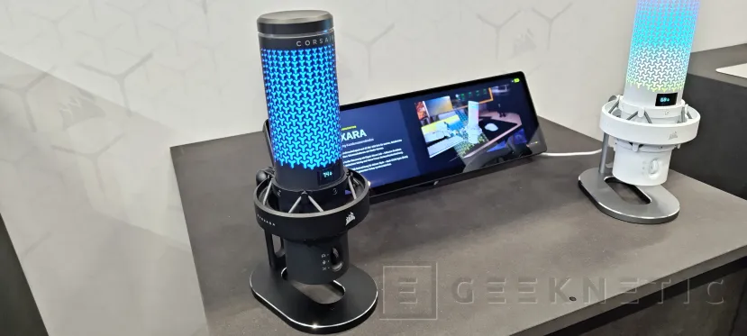 Geeknetic Corsair muestra el VOXARA, su micrófono USB con grabación a 32 bits y 192 kHz 1