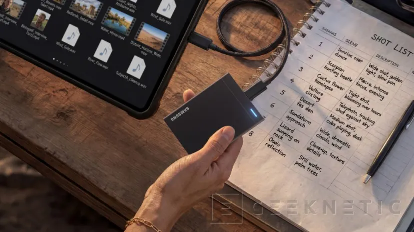 Geeknetic Samsung estrena sus SSD portátiles P9 y P7 con USB4, hasta 8 TB y 4.000 MB/s 1