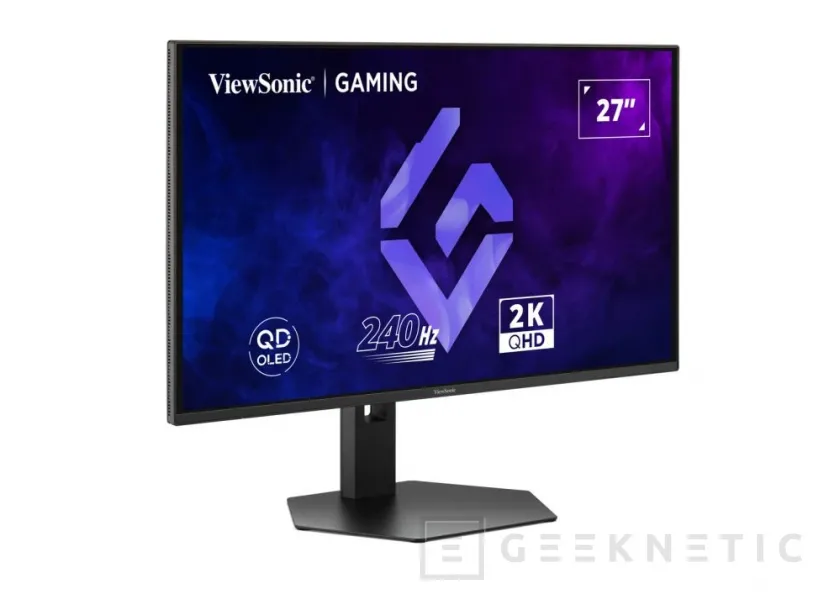 Geeknetic ViewSonic presenta el XG2738-2K-OLED: un monitor QD-OLED de 27 pulgadas a 240 Hz con modo de 24,5" para eSports 1