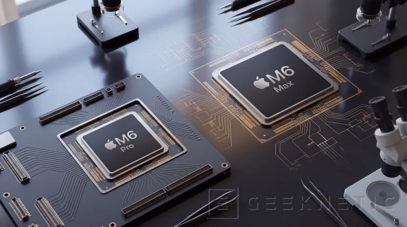 Geeknetic Los M6 Pro y M6 Max podrían usar SoIC-MH y WMCM, aunque Apple todavía no los ha confirmado 1