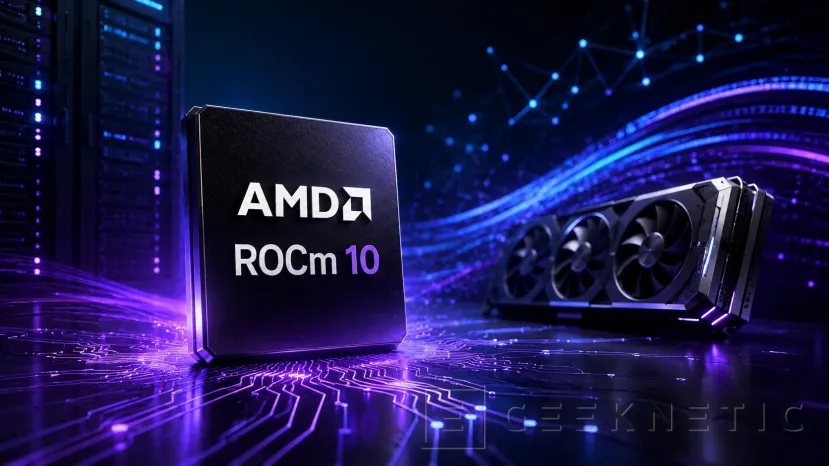 Geeknetic AMD lanza ROCm 10 con ROCm.AI disponible y una nueva CLI para Windows y Linux 1