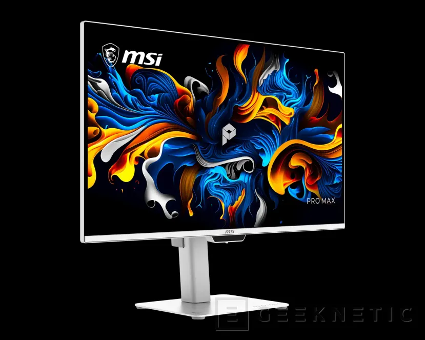 Geeknetic MSI lanza el monitor PRO MAX OLED 271UPJW12, el primer monitor de 27 pulgadas, 4k y 120 Hz con tecnología OLED IJP 2