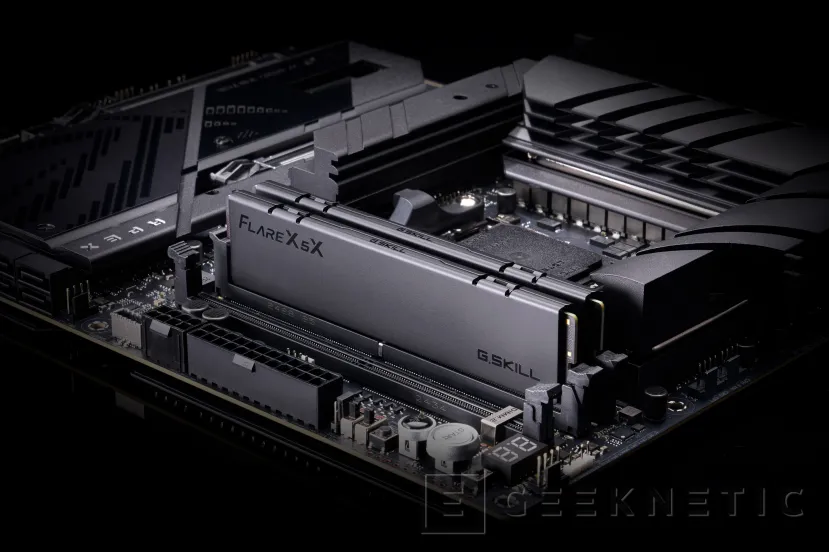 Geeknetic G.Skill presenta sus nuevas memorias DDR5 AMD EXPO-ULL Flare X5X con 6.000 MT/s y latencia CL36 4