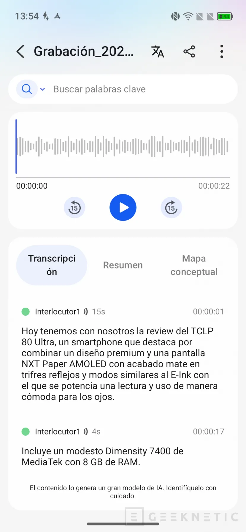 Geeknetic TCL P80 Ultra Review: una pantalla espectacular y una construcción premium, con un procesador que no está a la altura 51