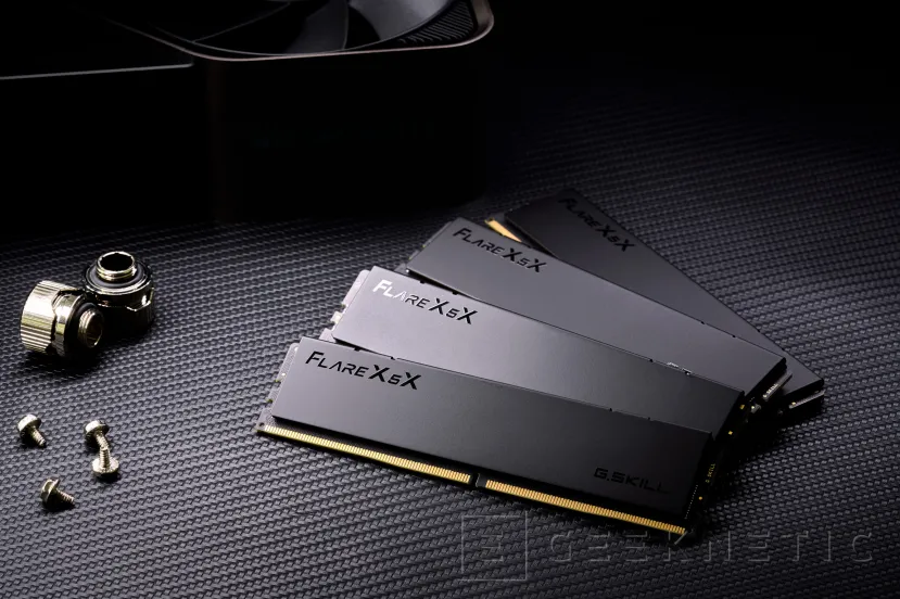 Geeknetic G.Skill presenta sus nuevas memorias DDR5 AMD EXPO-ULL Flare X5X con 6.000 MT/s y latencia CL36 2