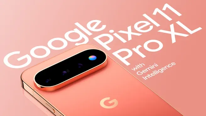 Geeknetic Filtrado el Google Pixel 11 Pro XL: nuevo diseño de cámara, acabado en rosa y dorado y con Gemini Intelligence 1