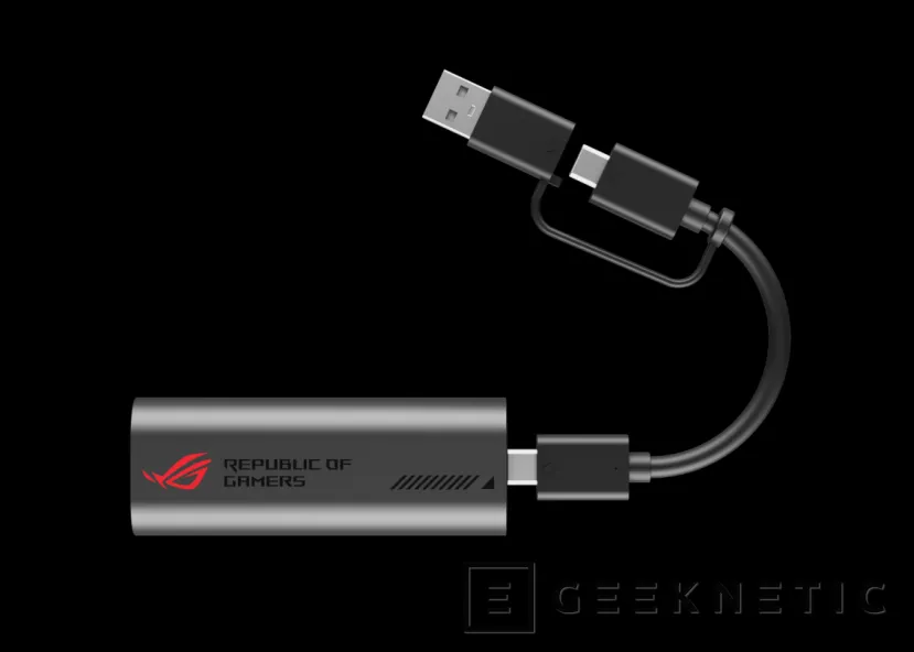 Geeknetic El ASUS ROG USB-C10G lleva conectividad Ethernet de 10 Gbps a tu PC mediante USB 2