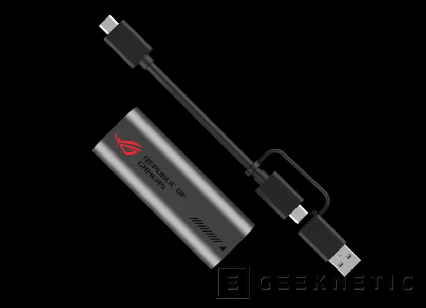 Geeknetic El ASUS ROG USB-C10G lleva conectividad Ethernet de 10 Gbps a tu PC mediante USB 3