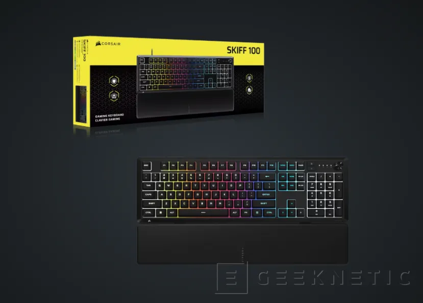 Geeknetic Corsair certifica sus nuevos Skiff 100 con IP53 para sobrevivir a derrames y salpicaduras 2