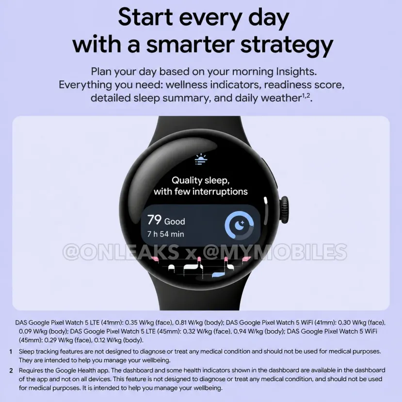 Geeknetic Filtrado el Pixel Watch 5 al completo: Características y precios para el nuevo reloj de Google 1