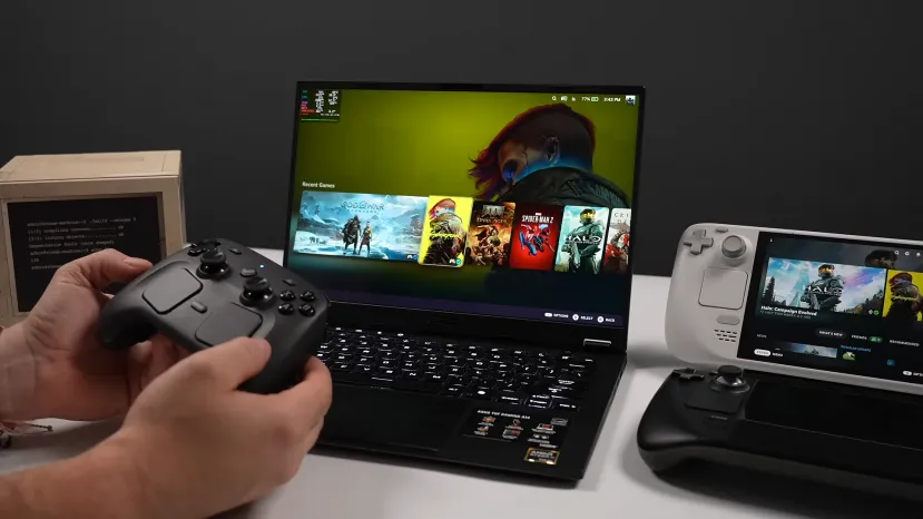 Geeknetic Prueban SteamOS 3.9 en un portátil con un AMD Ryzen AI Max+ 392 y una Radeon 8060S con juegos como Spider-Man 2 a más de 80 FPS 2