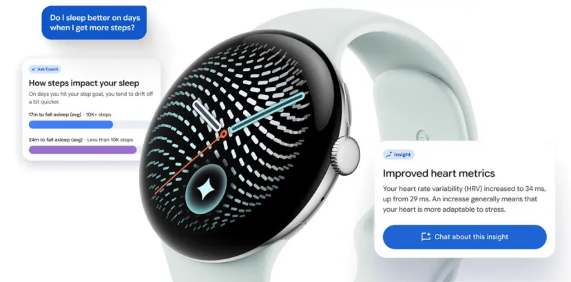 Geeknetic Nuevas imágenes del Google Pixel Watch 5 al descubierto dejan ver sus funciones de salud, para deportes y varias correas de colores 4