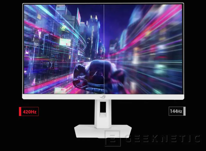 Geeknetic Cuando el HDMI se queda corto: el ROG Strix XG259QNSR Ace de ASUS necesita DisplayPort 1.4 para sus 420 Hz 1
