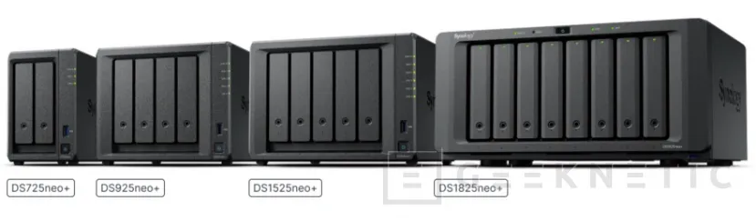 Geeknetic Synology reduce la memoria de serie en sus nuevos NAS DiskStation neo+ para abaratar el precio de entrada 1
