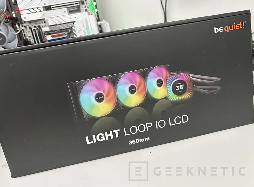 Geeknetic Be quiet! Light Loop IO LCD 360mm Review, magnífica gestión centralizada con una espectacular pantalla circular 1