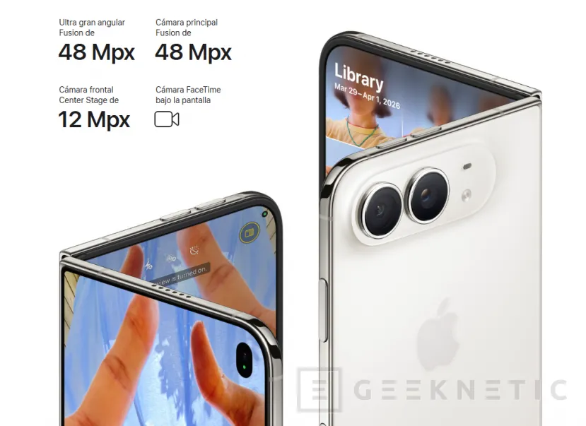 Geeknetic Evento de Apple 2026, todas las claves: así es el iPhone Duo, el iPhone 18 Pro y la histórica subida de precios de todo el catálogo de Apple 6