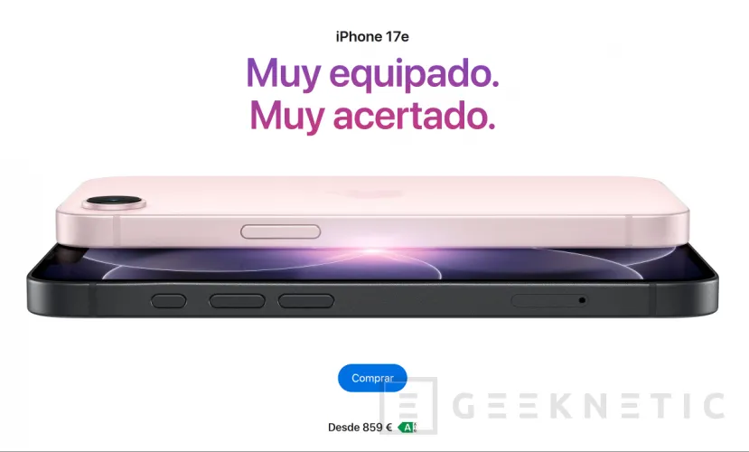 Geeknetic Apple también sube el precio hasta 150 euros en los iPhone 16, iPhone 17, iPhone 17e y iPhone Air 1