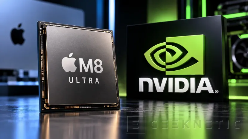 Geeknetic Apple estudia volver al mercado de servidores con hasta cuatro M8 Ultra y tecnología de NVIDIA 1