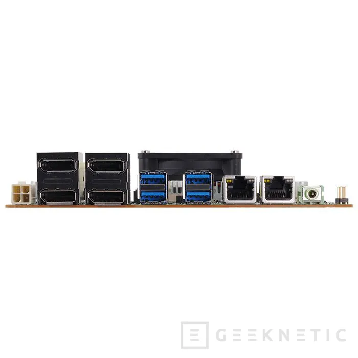 Geeknetic AAEON MIX-PTLWV1 es una placa Mini-ITX con Intel Panther Lake, hasta 128 GB de DDR5 y opción de doble RJ45 de 10 GbE 3