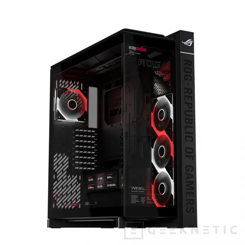 Geeknetic ASUS pone a la venta la ROG Cronox ARGB con espacio para 14 ventiladores y dos radiadores de 360 mm 1
