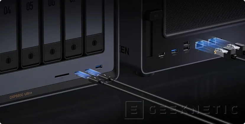 Geeknetic Los UGREEN DXP6800 Ultra y DXP8800 Ultra salen a la venta con doble 10 GbE y Thunderbolt 4 2
