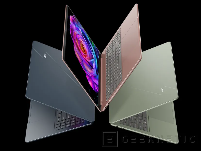 Geeknetic Así es el nuevo Acer Swift Blade 14: 799 gramos de peso, pantalla OLED 3K y hasta 1 TB SSD 6
