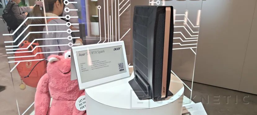 Geeknetic Acer RTX Spark: mini PC ultracompacto con NVIDIA Blackwell, 128 GB y 1 petaflop para IA 1