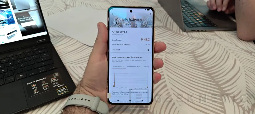 Geeknetic El Snapdragon 8 Elite Extreme Gen 6 destroza los benchmarks: probamos el chip móvil que bate en mononúcleo y GPU a procesadores de portátil 1