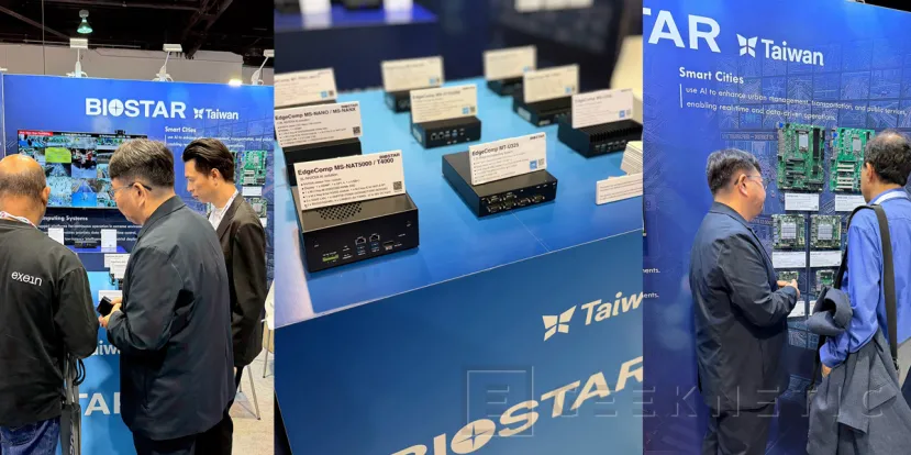 Geeknetic BIOSTAR presenta nuevas placas base y sistemas Edge para entornos industriales con soluciones de Intel y NVIDIA 1